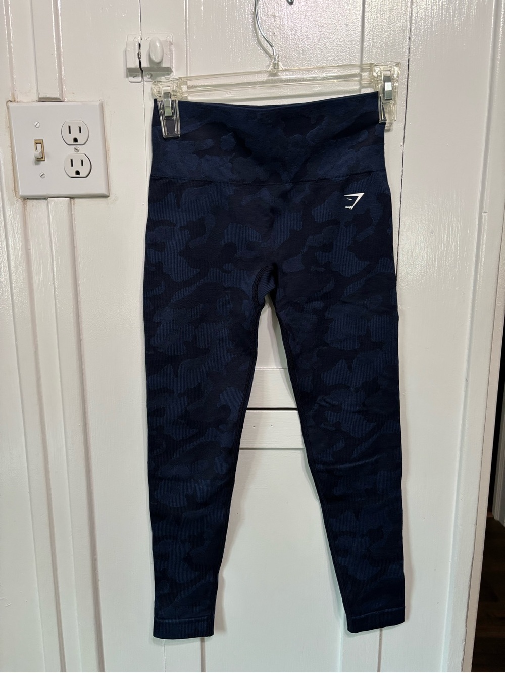 Gymshark Adapt Camo Seamless Ribbed Leggings - Size XS